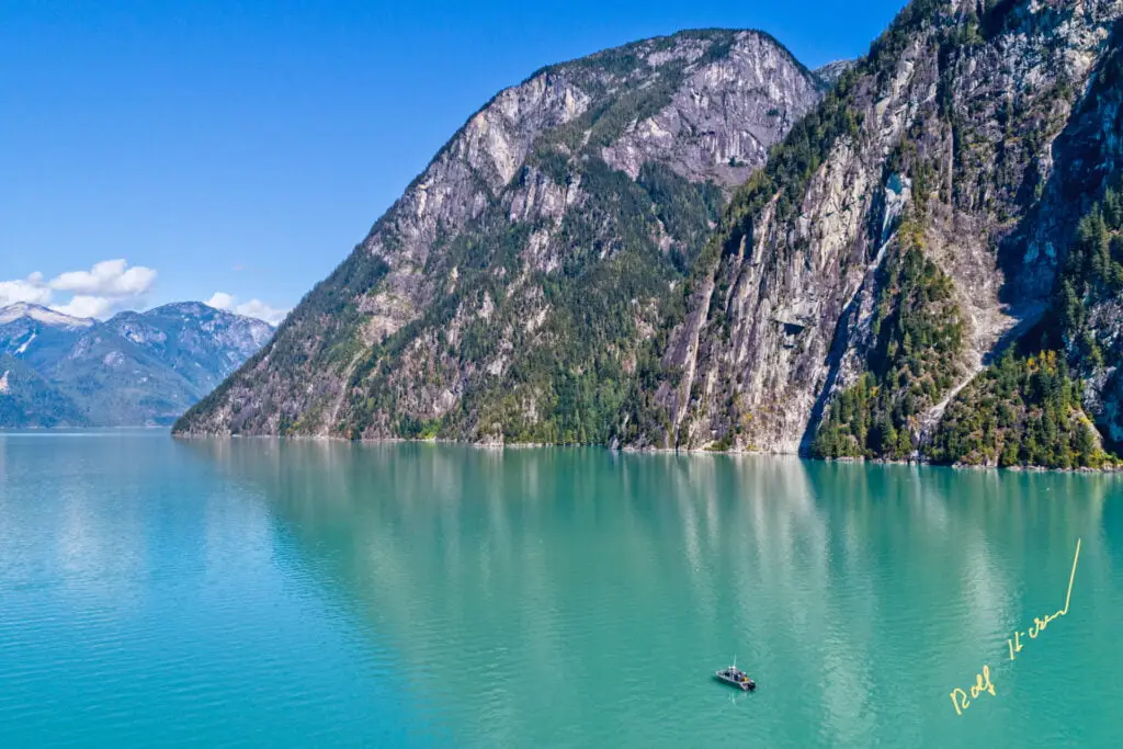 Knight Inlet Cliffs Ambient Light