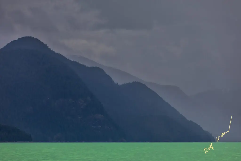 Knight Inlet Scenery